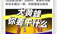 开云官网-黄蜂队球员离队传言湧现，市场躁动