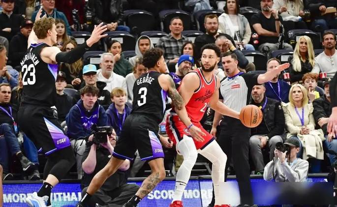 76人遭遇连败，西蒙斯冲突时救场